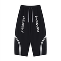 Kaparoma Wide Leg Piping Sweatpants