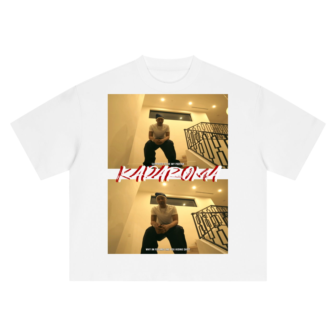 Boxy Story of Drank Baby Oversized T